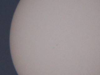 Zoomed In and Contrast Adjusted Sun Image